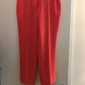 Silky ankle length trousers